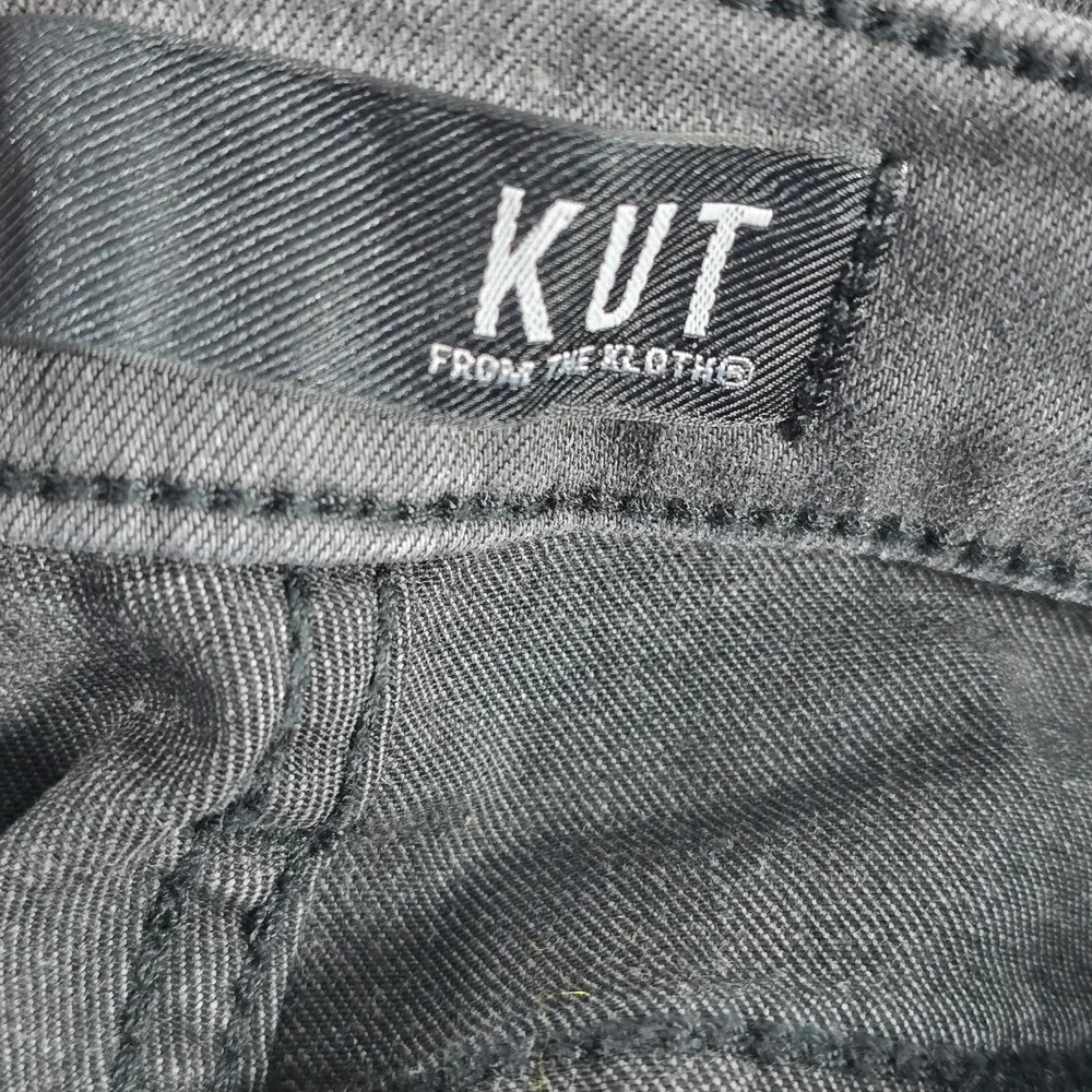 KUT from the Kloth Connie Fab Ab High Rise Ankle Skinny Grey Jeans Size‎ 8